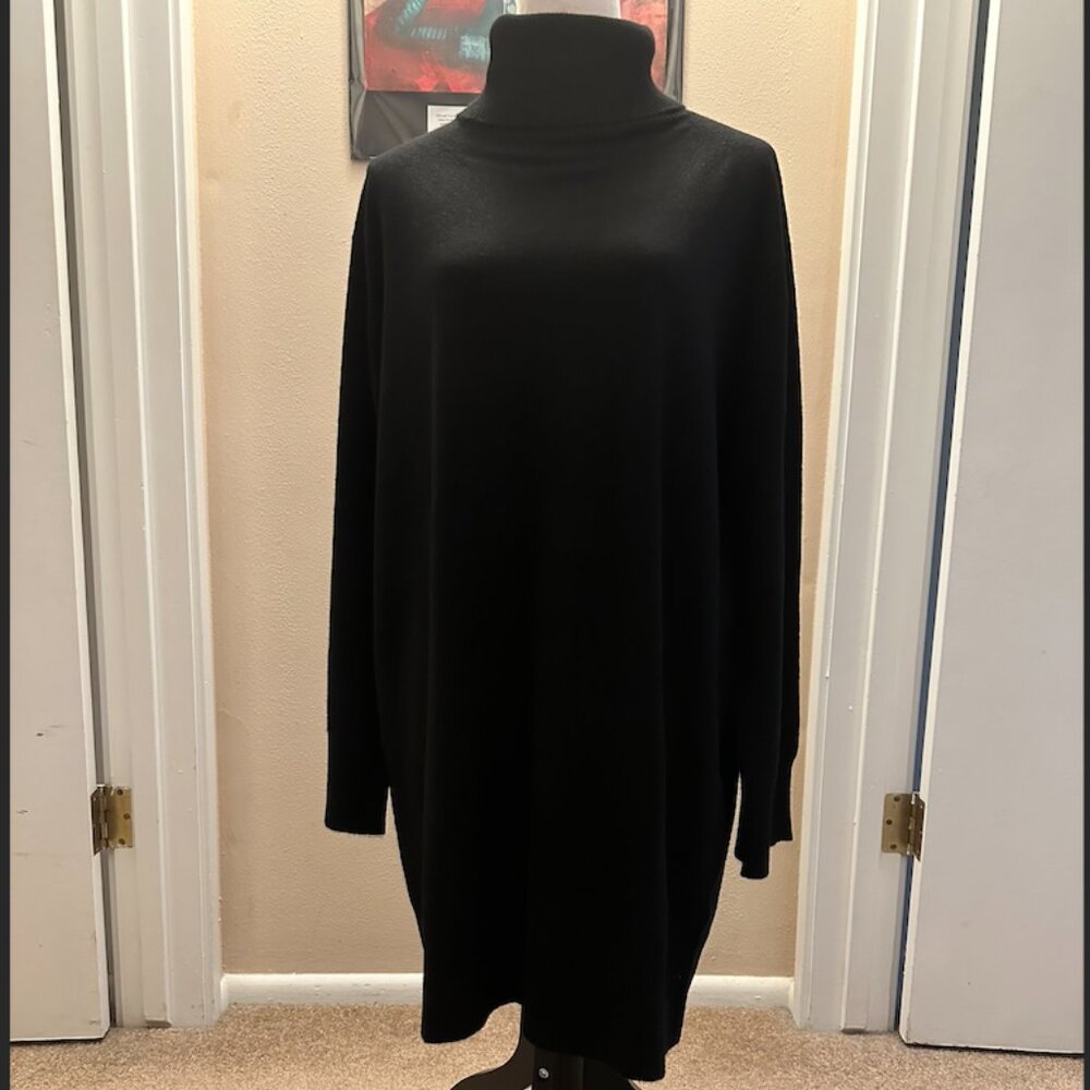 NAADAM Cashmere Turtleneck Dress